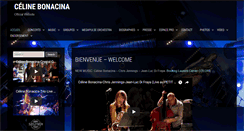 Desktop Screenshot of celine-bonacina.com